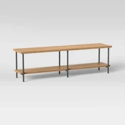 Wood And Metal TV Stand For TVs Up To 60" - Room Essentials™ 11 Wood And Metal TV Stand For TVs Up To 60" - Room Essentials™ -Room Essentials™ GUEST 008e6b5f 4d43 465d 8784 80c8ca30ed60