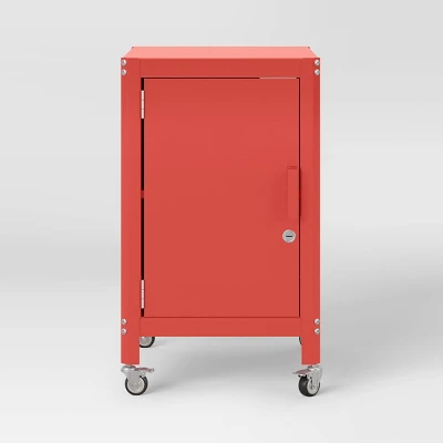 Metal Rolling Locker Dorm Storage Cabinet With Lock- Room Essentials™ 3 Metal Rolling Locker Dorm Storage Cabinet With Lock- Room Essentials™ - Image 3