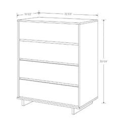 Modern 4 Drawer Dresser - Room Essentials™ -Room Essentials™ GUEST 08d8595d 116b 4952 8696 60b86035c274