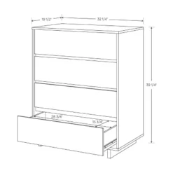 Modern 4 Drawer Dresser - Room Essentials™ -Room Essentials™ GUEST 0c15c436 0489 4be0 bf51 76210bae4879