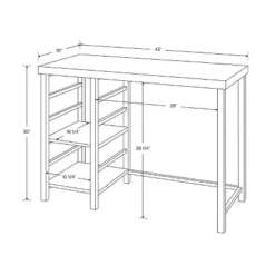 Adjustable Dorm Storage Desk Black - Room Essentials™ 5 Adjustable Dorm Storage Desk Black - Room Essentials™ -Room Essentials™ GUEST 0cd0f56e b90b 43dc 9f4b 22a2e07f42d9