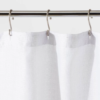 Dip Dye Shower Curtain Blue - Room Essentials™ 2 Dip Dye Shower Curtain Blue - Room Essentials™ - Image 2