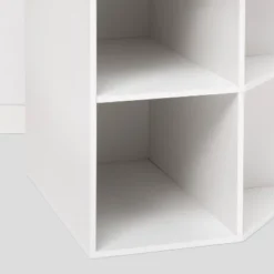 Corner Cube Bookshelf White - Room Essentials™ 6 Corner Cube Bookshelf White - Room Essentials™ -Room Essentials™ GUEST 10442b90 158e 4c10 bea8 58aa94636efd
