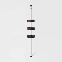 Steel Corner Tension Pole Caddy - Room Essentials™ -Room Essentials™ GUEST 14bce56a 1f6f 469f a443 28c65a963247