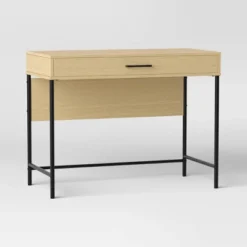 Wood And Metal Dorm Writing Desk With Storage Drawer - Room Essentials™ -Room Essentials™ GUEST 17795c0e 1e8a 415a bfda 13dcc2242944