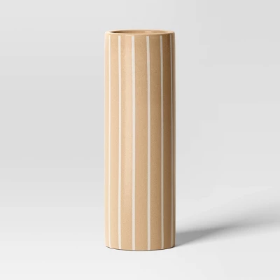 3pc Vase Set Ceramic Cylinder - Room Essentials™ 2 3pc Vase Set Ceramic Cylinder - Room Essentials™ - Image 2