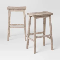 Set Of 2 29" Solid Wood Saddle Backless Barstool - Room Essentials™ 13 Set Of 2 29" Solid Wood Saddle Backless Barstool - Room Essentials™ -Room Essentials™ GUEST 1c3249ec 3d46 4513 bf10 ed6b540f19fb