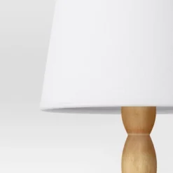 Turned Wood Stick Lamp Brown - Room Essentials™: Modern Accent Table, ETL Listed, No Bulb Included 5 Turned Wood Stick Lamp Brown - Room Essentials™: Modern Accent Table, ETL Listed, No Bulb Included -Room Essentials™ GUEST 1d68481d 7341 465a abc8 70a010140043