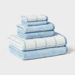 6pc Bath Towel Bundle Set - Room Essentials™ -Room Essentials™ GUEST 2439f0c8 c027 45b6 b183 2d2e674e53db