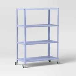 44" 3 Shelf Metal Rolling Bookcase - Room Essentials™ 10 44" 3 Shelf Metal Rolling Bookcase - Room Essentials™ -Room Essentials™ GUEST 247b3672 ee5f 4499 a3a0 3f45abe6b14f