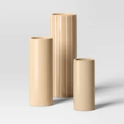 3pc Vase Set Ceramic Cylinder - Room Essentials™ 10 3pc Vase Set Ceramic Cylinder - Room Essentials™ -Room Essentials™ GUEST 27edfa8f efe3 48ad 8238 41029ca469d7