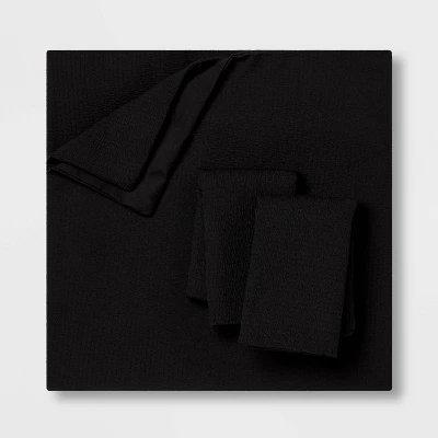 Microfiber Textured Duvet Cover & Sham Set - Room Essentials™ 3 Microfiber Textured Duvet Cover & Sham Set - Room Essentials™ - Image 3