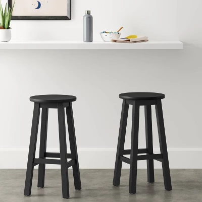 Basic Wood Counter Height Stool - Room Essentials™ 1 Basic Wood Counter Height Stool - Room Essentials™
