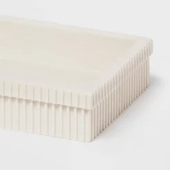 Ribbed Bath Tray White - Room Essentials™ -Room Essentials™ GUEST 2afb5acc 6424 4404 b389 b0ee6ee9ca51