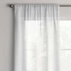 1pc Sheer Crinkle Window Curtain Panel White - Room Essentials™ 5 1pc Sheer Crinkle Window Curtain Panel White - Room Essentials™ -Room Essentials™ GUEST 2b1500e5 1e29 4b0c 8e3b 544423b7637b