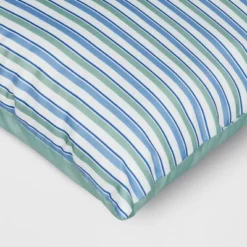 17"x17" Reversible Square Outdoor Pillow - Room Essentials™ -Room Essentials™ GUEST 2f9a6076 39ac 462e 8c5a b7bc4ac5fc2c