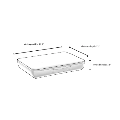 Corduroy Lap Desk - Room Essentials™ 4 Corduroy Lap Desk - Room Essentials™ - Image 4