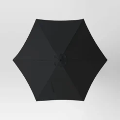 9'x9' Patio Market Umbrella - Black Pole - Room Essentials™ -Room Essentials™ GUEST 2fd38c44 2037 4542 863c b2bc1c82caf3