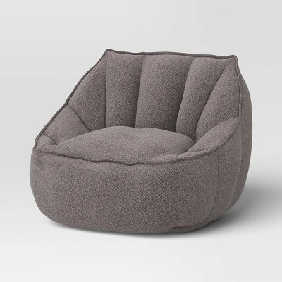 Dorm Lounge Chair Heather Gray - Room Essentials™: Polyester Upholstery, Foam Filled, No Assembly Required 1 Dorm Lounge Chair Heather Gray - Room Essentials™: Polyester Upholstery, Foam Filled, No Assembly Required