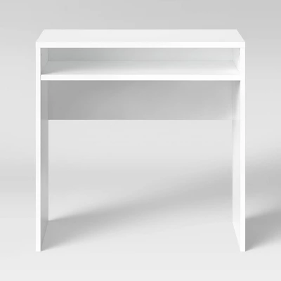 Compact Dorm Desk White - Room Essentials™ 2 Compact Dorm Desk White - Room Essentials™ - Image 2