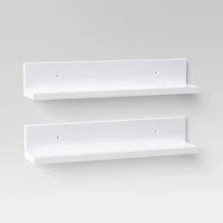 15" Wall Shelf Picture Ledge 2pk - Room Essentials™ 9 15" Wall Shelf Picture Ledge 2pk - Room Essentials™ -Room Essentials™ GUEST 43dbf2ef 3163 4f69 8de3 d606036ffb47