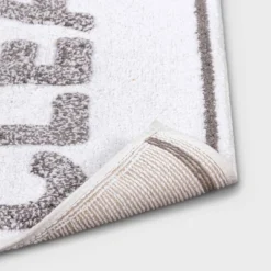 20"x30" Clean Tufted Bath Rug White/Gray - Room Essentials™ -Room Essentials™ GUEST 4660b03f a251 4093 8605 5ad921d0dd20