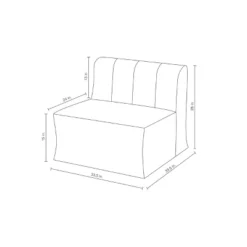 Modular Dorm Seating Armless Seat Compressed Foam - Room Essentials™ 9 Modular Dorm Seating Armless Seat Compressed Foam - Room Essentials™ -Room Essentials™ GUEST 47ae01be 2afd 4b51 9574 f1487f965d38