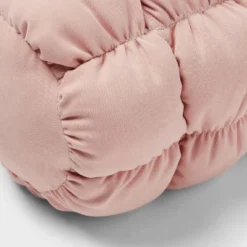 Puffer Bolster Decorative Throw Pillow Light Pink - Room Essentials™ -Room Essentials™ GUEST 49a4c1a4 e078 4886 a454 ca6566ccc6a3