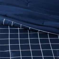 Reversible Microfiber Grid Comforter - Room Essentials™ -Room Essentials™ GUEST 4c9e72db aa19 42b5 b795 cd5dffe73928