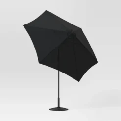 9'x9' Patio Market Umbrella - Black Pole - Room Essentials™ -Room Essentials™ GUEST 4daa16ee f0ca 4f6a 9f5b 0693c7005993