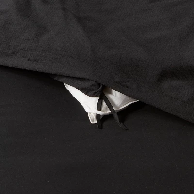 Microfiber Textured Duvet Cover & Sham Set - Room Essentials™ 5 Microfiber Textured Duvet Cover & Sham Set - Room Essentials™ - Image 5