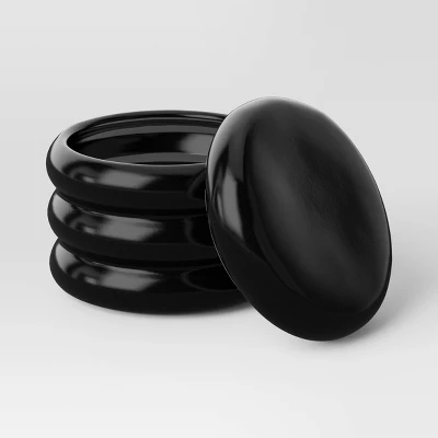 Bubble Lidded Box Black - Room Essentials™ 2 Bubble Lidded Box Black - Room Essentials™ - Image 2