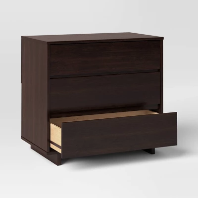 Modern 32" Wide 3 Drawer Dresser - Room Essentials™ 2 Modern 32" Wide 3 Drawer Dresser - Room Essentials™ - Image 2