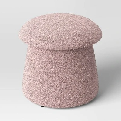 Mushroom Upholstered Storage Ottoman - Room Essentials™ 7 Mushroom Upholstered Storage Ottoman - Room Essentials™ - Image 7