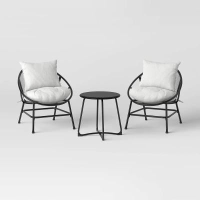 3pc Metal Mesh Small Space Set – Room Essentials™ 10 3pc Metal Mesh Small Space Set – Room Essentials™ - Image 10