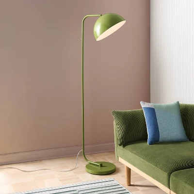 Metal Floor Lamp Green - Room Essentials™ 1 Metal Floor Lamp Green - Room Essentials™