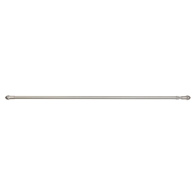 28"-48" Café Curtain Rod Nickel - Room Essentials™ 2 28"-48" Café Curtain Rod Nickel - Room Essentials™ - Image 2