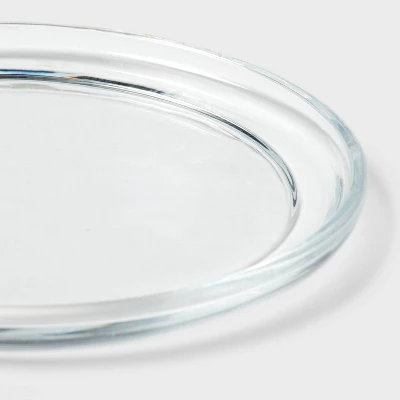 5" Glass Plate Candle Holder - Room Essentials™ 2 5" Glass Plate Candle Holder - Room Essentials™ - Image 2