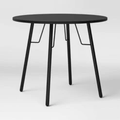 36" Round Dining Table Black - Room Essentials™ 10 36" Round Dining Table Black - Room Essentials™ -Room Essentials™ GUEST 672e6b51 63af 46b0 9b08 0aa177a1c38e