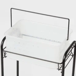 Bathroom Storage Cart Black - Room Essentials™ 5 Bathroom Storage Cart Black - Room Essentials™ -Room Essentials™ GUEST 675453d0 07b7 412f 82d7 9f5651c4fa58