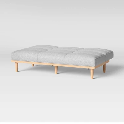 Convertible Sofa Bed Gray - Room Essentials™ 2 Convertible Sofa Bed Gray - Room Essentials™ - Image 2