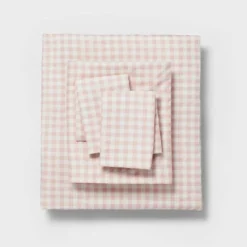 Dash Stripe Printed Microfiber Reversible Comforter & Sheets Set Ivory/Light Pink - Room Essentials™ -Room Essentials™ GUEST 68507cf3 a2b7 4bb8 a854 2dce462677a4