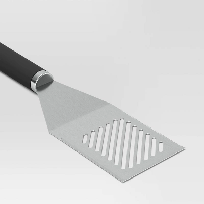 3pc Stainless Steel Grill Tool Set With Handles Light Silver - Room Essentials™: BBQ Accessories, Polypropylene Grip, No Assembly Required 2 3pc Stainless Steel Grill Tool Set With Handles Light Silver - Room Essentials™: BBQ Accessories, Polypropylene Grip, No Assembly Required - Image 2