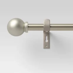 Café Smaller Ball Curtain Rod Silver - Room Essentials™ 7 Café Smaller Ball Curtain Rod Silver - Room Essentials™ -Room Essentials™ GUEST 6b640b35 3d6d 4090 b7b2 f48607ae9060