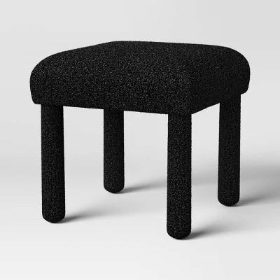 Upholstered Square Stool Ottoman - Room Essentials™ 4 Upholstered Square Stool Ottoman - Room Essentials™ - Image 4