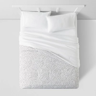 Reversible Microfiber Dot Comforter - Room Essentials™ 2 Reversible Microfiber Dot Comforter - Room Essentials™ - Image 2