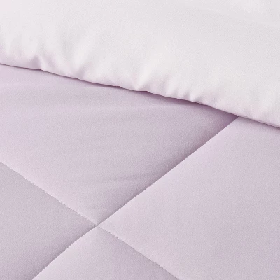 Solid Microfiber Reversible Decorative Bed Set With Throw - Room Essentials™ 4 Solid Microfiber Reversible Decorative Bed Set With Throw - Room Essentials™ - Image 4