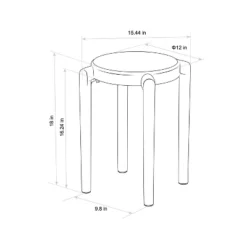 Recycled Plastic Dorm Accent Side Table Black - Room Essentials™ 7 Recycled Plastic Dorm Accent Side Table Black - Room Essentials™ -Room Essentials™ GUEST 72becebc a2aa 4439 b8d0 64b1d1a70f44