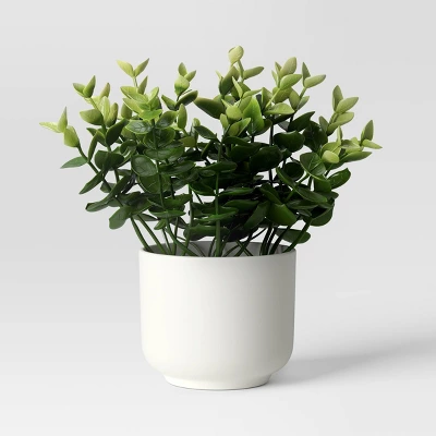 Herb Artificial Plant In White Pot - Room Essentials™ 2 Herb Artificial Plant In White Pot - Room Essentials™ - Image 2