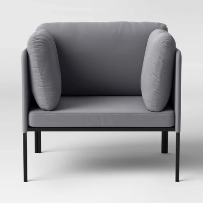 Accent Armchair Gray - Room Essentials™ 2 Accent Armchair Gray - Room Essentials™ - Image 2